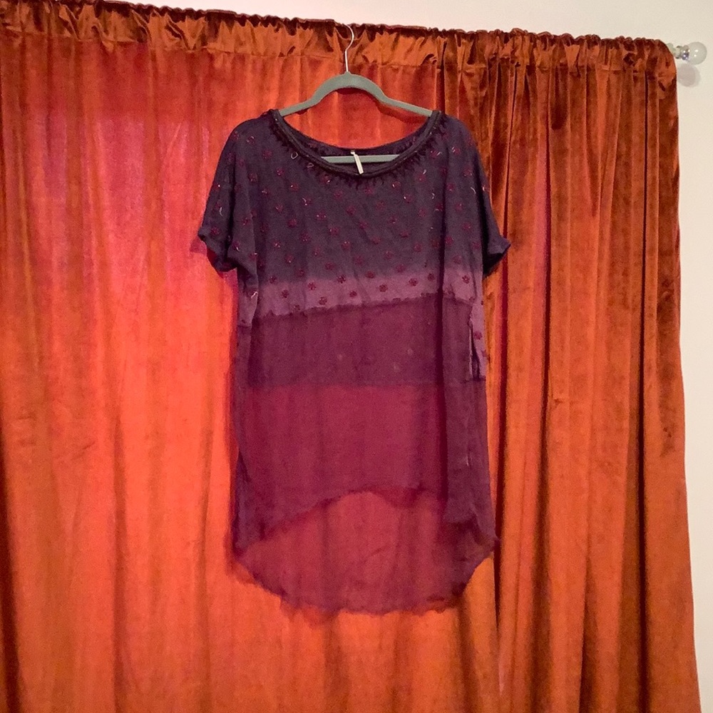 Free people embellished top